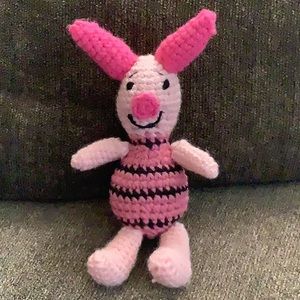 Piglet from Winnie the Pooh Crochet Doll